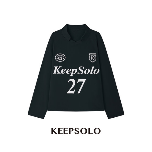 KeepSolo网面透气字母T恤26SS