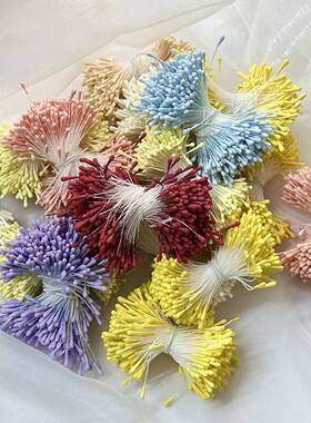 DIY饰品配件缠花花芯扭扭棒花芯材料石膏发簪花束花蕊花芯仿真