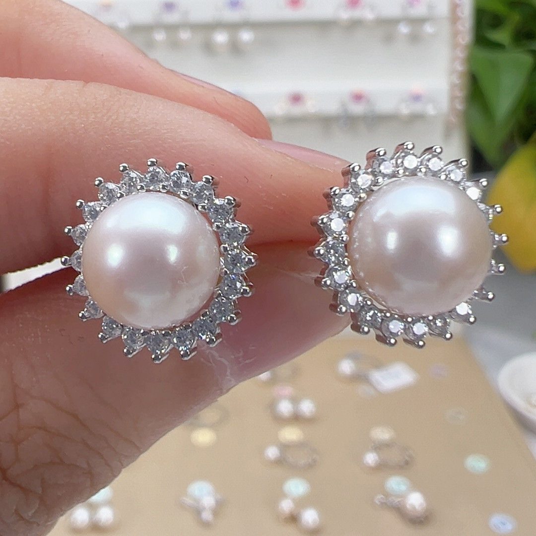 001301-太阳花耳钉7.5-8mm无核,珠宝/钻石/翡翠,耳饰,淘宝优惠券,粉丝福利购,淘宝优惠卷