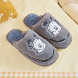 Тапочки для мальчиков, милая нескользящая зимняя детская обувь, 12-15 лет, подходит для подростков