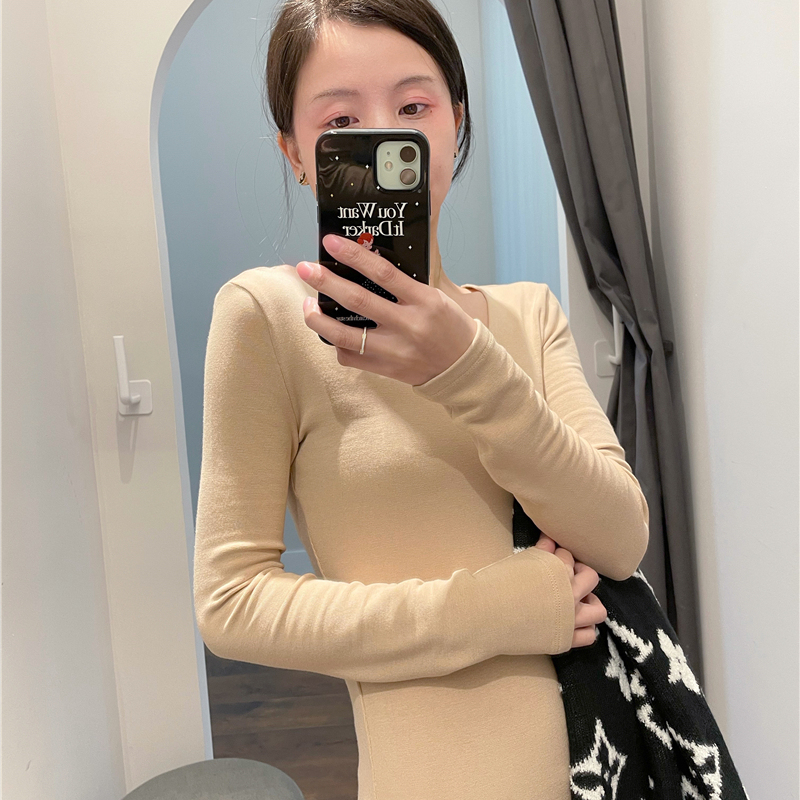 MINIKAT特促秋冬 回馈款 肤色好穿保暖内衣套装小个子