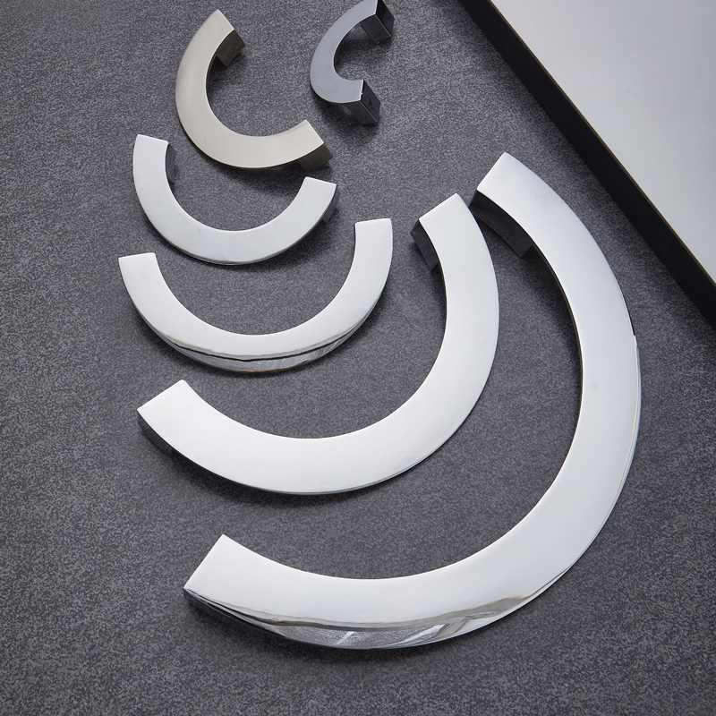 现代简约半圆形抽屉酒柜拉手