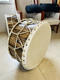 图瓦鼓羊皮鼓蒙古鼓好音色低沉厚重老品牌质量有保障