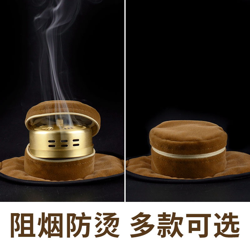 仙赐一联家用铜微烟温灸器