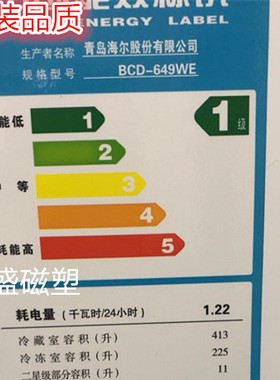 适用于海尔BCD-649WE 649WADV 649WDCE 649WDGK 649WM门封条胶条