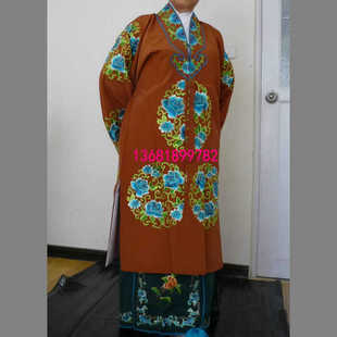 戏剧戏曲团花女披老夫人 花旦戏装 佘太君服装 戏装婆婆装 老旦装