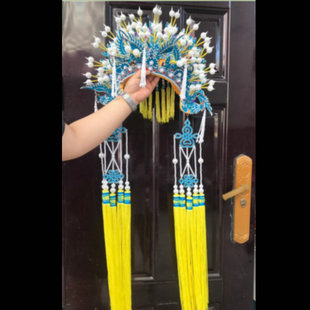 戏曲戏剧京剧豫剧凤冠简五凤 老旦凤冠 贵妃醉酒五凤冠头冠头饰