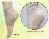 韩国进口护脚袜 脚后跟保护套防足裂袜 弹力防脚跟干裂护脚套
