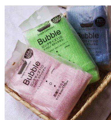 长条搓澡巾 去除背部角质浴擦搓背洗澡巾洗澡浴擦浴花