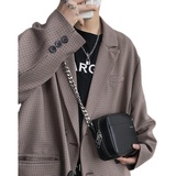 韩版ins时尚简约风挎包男女同款中性休闲单肩包FB78-P55，鞋类箱包手腕包，星座1501