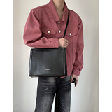 小众设计单肩包纯色休闲时尚斜挎包韩潮男学生书包FC48-P48，鞋类箱包手腕包，星座1501