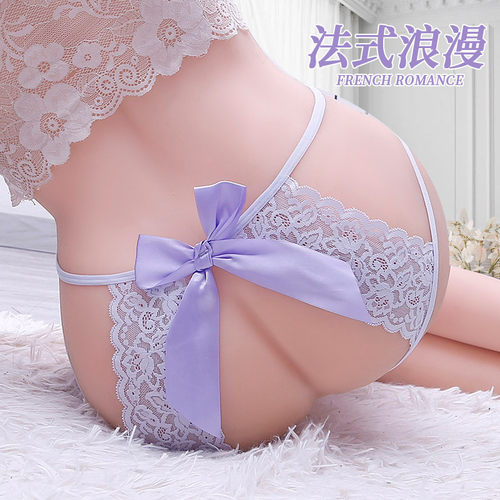 颜蓓薇厂家大码少女内裤低腰蕾丝