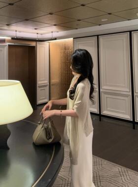 mmm collection 随性百搭日需时髦小披肩坎肩女松弛优雅针织外搭