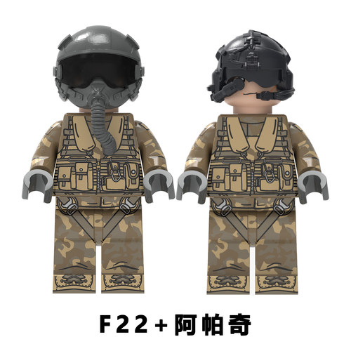 【军事系列】F22飞行员阿帕奇
