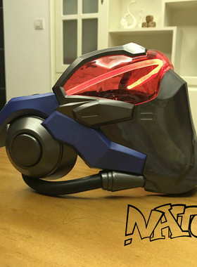 【natto】守望面具先锋cosplay面具游戏周边cos道具士兵76号面具
