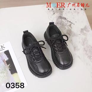 2025秋季新款真皮单鞋软底软皮牛皮套脚平底女鞋