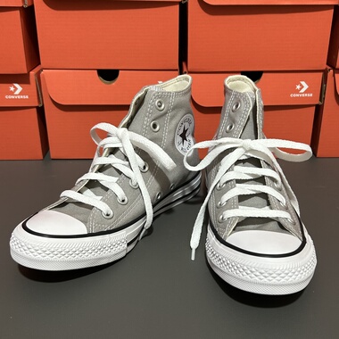 新款1970S三星标星云灰色经典复古高帮帆布鞋A06561C