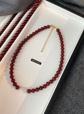 STINA新中式风轻奢高级感红巴洛