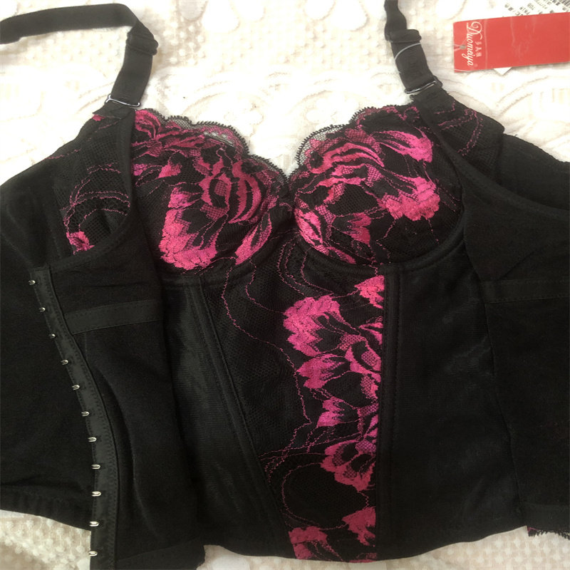 爆款阿朵魔力挺硅胶透气小胸聚拢调整厚文胸套装绣花钢圈丰胸内衣