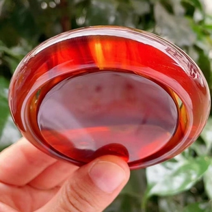 百搭珠宝饰品特价 正品 天然缅甸琥珀棕红带蜜手镯贵妃镯收藏时尚