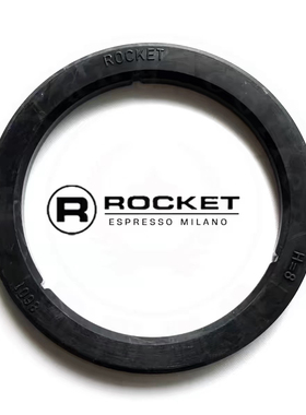 Rocket火箭app/R9冲煮头原装带logo密封胶圈皮圈垫圈黑色胶圈配件