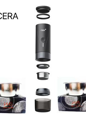 CERA便携51mm专业咖啡机意式浓缩升级改装ims51萃取粉碗配件