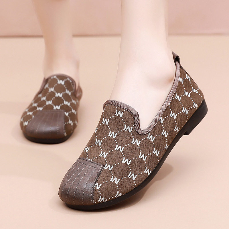 豆豆鞋女秋季浅口透气单鞋小香风妈妈鞋软底舒适一脚蹬老北京布鞋,女鞋,时尚休闲鞋,淘宝优惠券,粉丝福利购,淘宝优惠卷