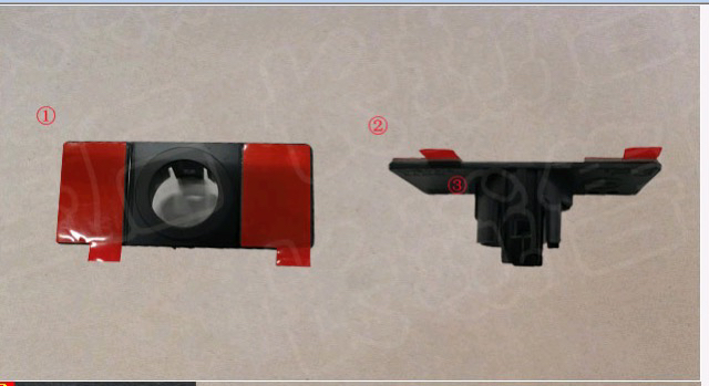 坦克500hi4t雷达底座雷达卡扣坦克500雷达卡扣雷达底座雷达支架