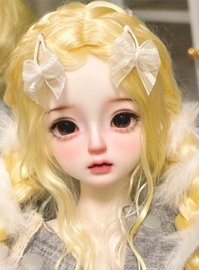 bjd娃娃sd娃4分女娃lust 葱bjd小葱气质正版素体关节人偶娃娃化妆