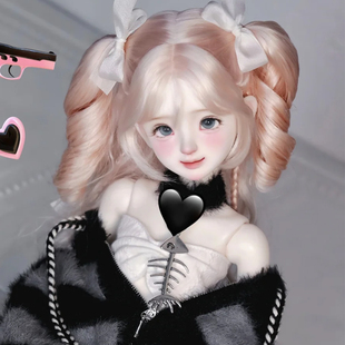 bjd娃娃bjd正版娃娃4分女娃黛儿bjd素体sd娃娃 bjd玩具关节人偶娃
