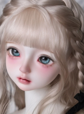 bjd娃娃sd娃4分女娃lust 葱bjd小葱气质正版素体关节人偶娃娃化妆