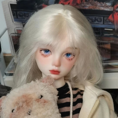 bjd娃娃4分小牛仔女体树脂玩偶