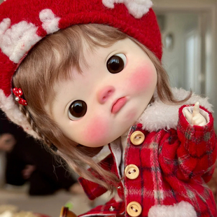 bjd娃娃正版6分点妹大头可爱全套女娃六分bjd素体sd娃bjd人偶娃娃