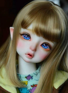 送妆 bjd娃娃 Goss & Thera - Elcubi 水牛1/4分女 sd娃 关节玩偶