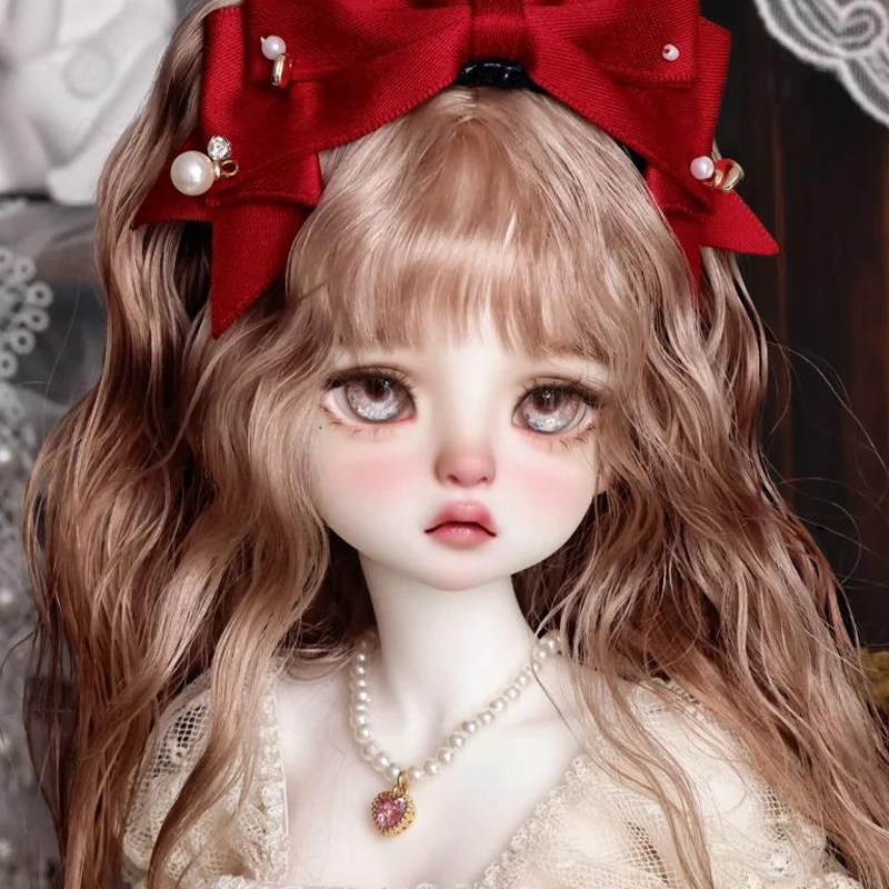 bjd娃娃bjd4分女娃Eunice猪猪bjd素体sd娃娃bjd人偶娃娃礼物可爱