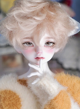 bjd娃娃bjd四分bjd正版娃娃 bjd4分mk柴郡猫bjd素体bjd人偶sd娃娃