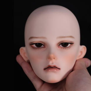 bjd娃娃正版ABADON2分男娃头带妆sd娃娃3分二分素头素体树脂现货