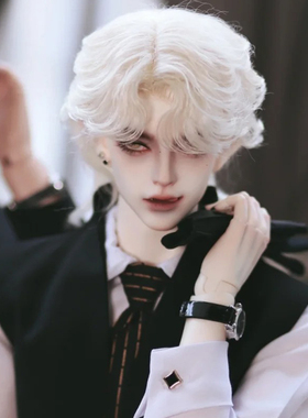 BJD娃娃3分男娃S.Ender Devil Hunter表情狗壮叔体关节玩偶化妆