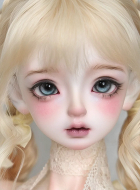 bjd娃娃sd娃4分女娃lust 葱bjd小葱气质正版素体关节人偶娃娃化妆