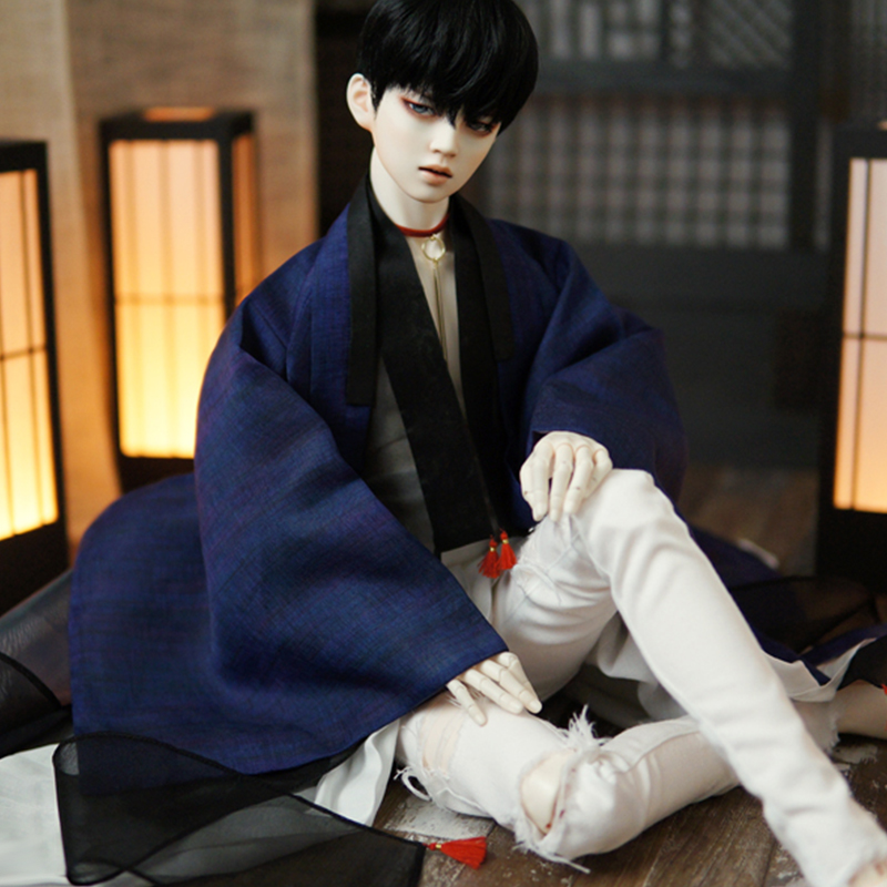 1/4/3分古装长袍尺寸可定bjd娃衣