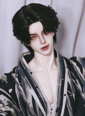 BJD娃娃3分男娃S.Ender Devil Hunter表情狗壮叔体关节玩偶化妆