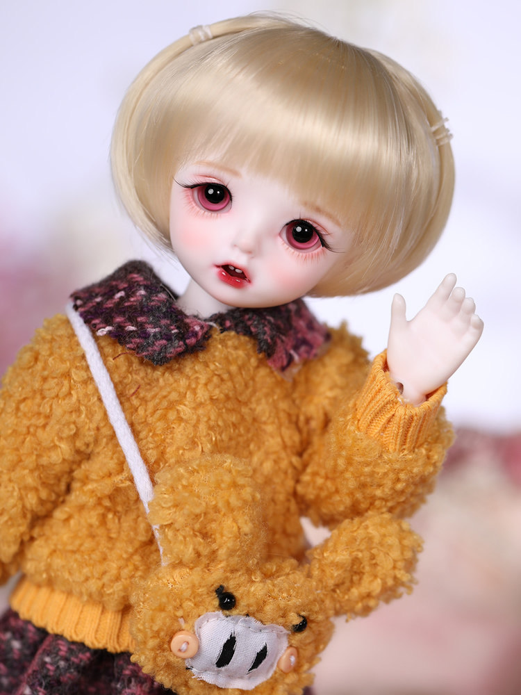 套装 bjd6分娃娃 NP Carou卡肉 sd娃 关节人偶女娃 送妆 送礼彩盒