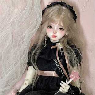 bjd娃娃四分bjd正版娃娃4分艾寇女娃bjd素体sd娃娃bjd人偶娃娃