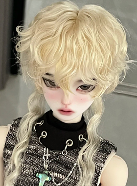 bjd娃娃sd娃4分男娃Leon大四leon小狼体bjd素体关节人偶娃娃帅气