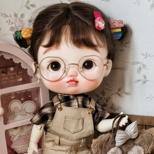 bjd娃娃六分bjd大头娃娃bjd1/6分女娃猪猪宝 bjd素体sd娃关节人偶