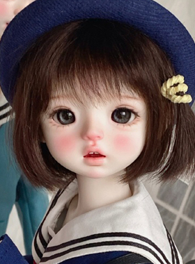 bjd娃娃bjd正版娃娃6分小番茄可爱女娃bjd素体sd娃娃bjd人偶娃娃