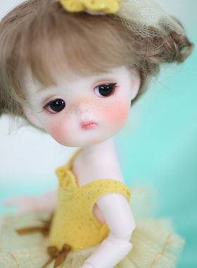 新品 BJD娃娃 SD娃娃 1/8娃娃 MIni Mong  萌娃 套装 关节娃娃