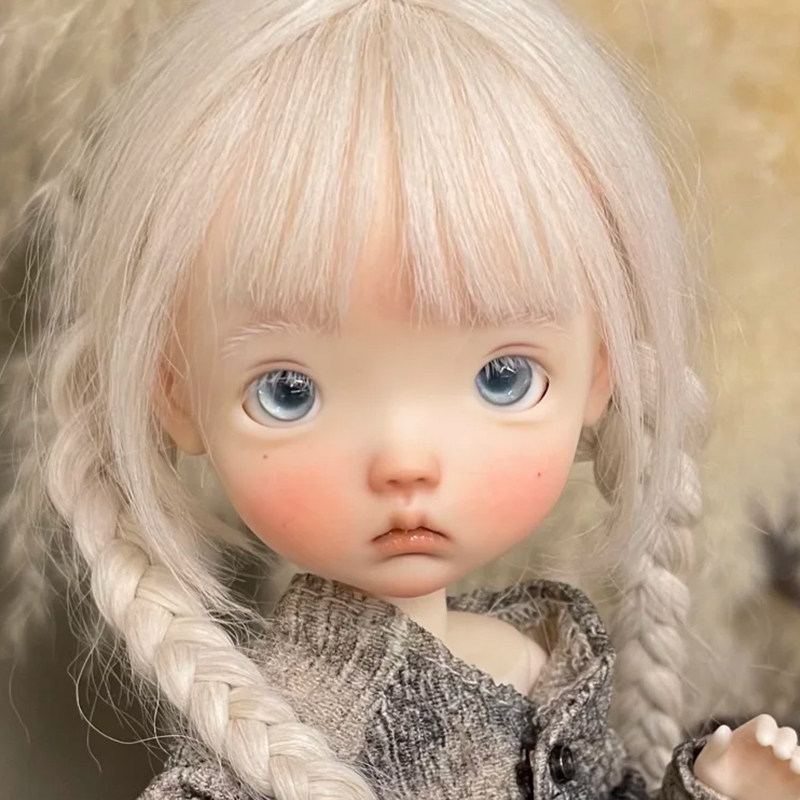 bjd6分女娃特体四叶草姐姐sd姐妹