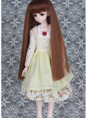 BJD娃娃 SD娃娃 淑女柔顺长直发 1/4M16729-G #30