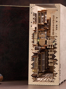 对角巷立体霍格沃兹创意摆件